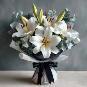 How much is the Shenton Way birthday flower gift box?